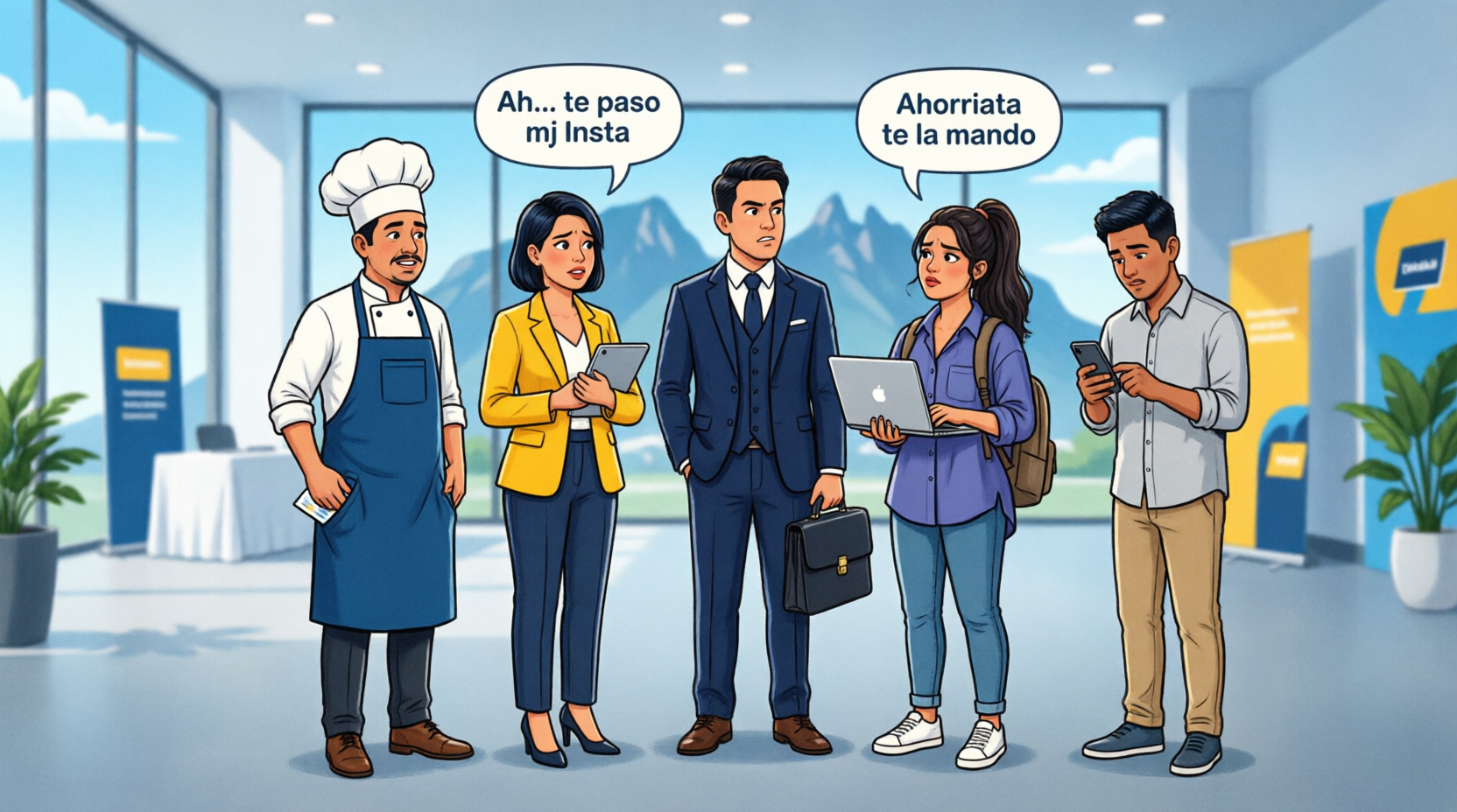 El elenco de la historia
